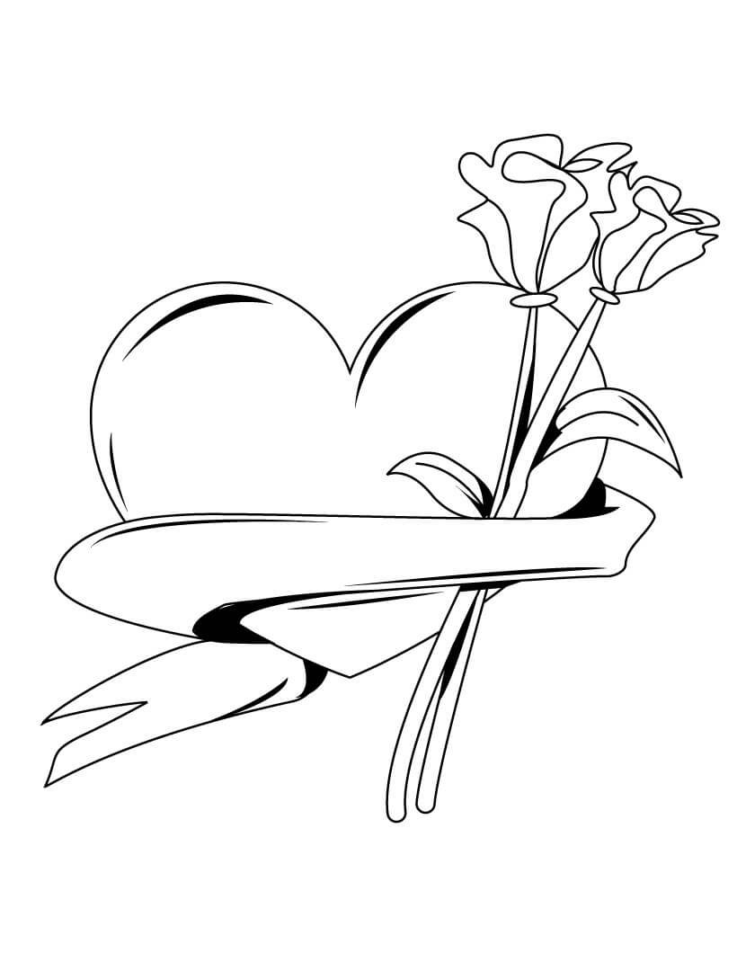 Heart pages â printable pages