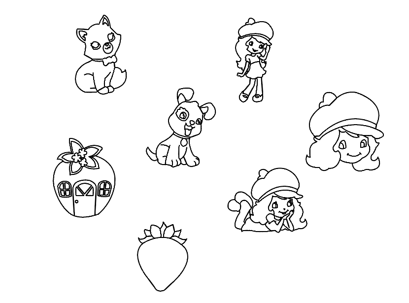 Stl file strawberry shortcake cookie cutters ðãdesign to download and d printãcults