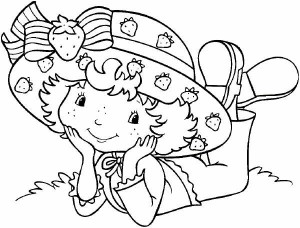 Strawberry shortcake coloring pages crafts and worksheets for preschooltoddler and kindergarten