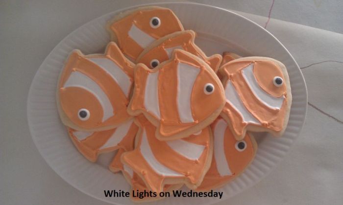 Clown fish cookies