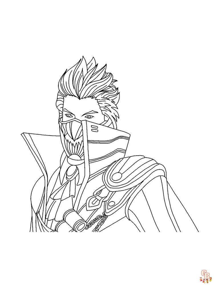 Free fire coloring pages adding fun and color to your game