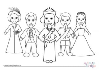 Royal family louring pages