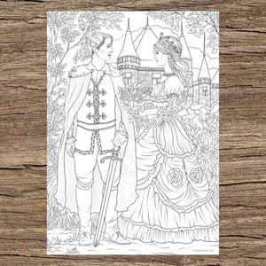 Royal coloring pages