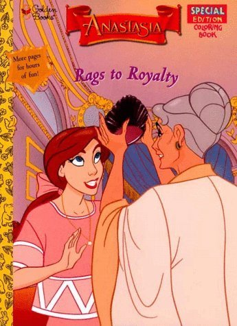 Rags to royalty coloring book anastasia