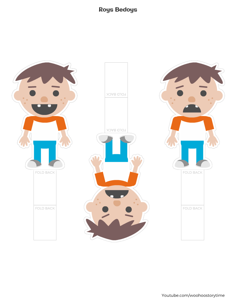 Roys bedoys paper dolls