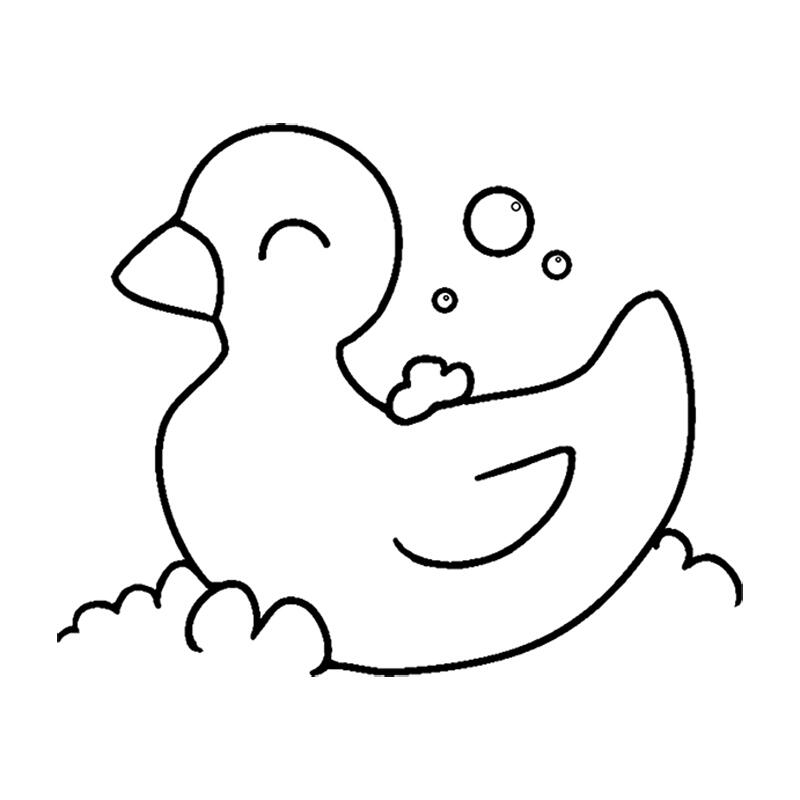 Rubber duck get stamped
