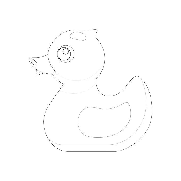 Yellow duck coloring page coloring pages yellow duck heartwarming