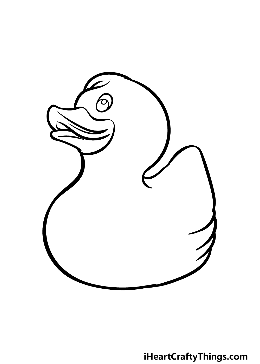 Rubber duck drawing