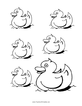 Rubber duck templates