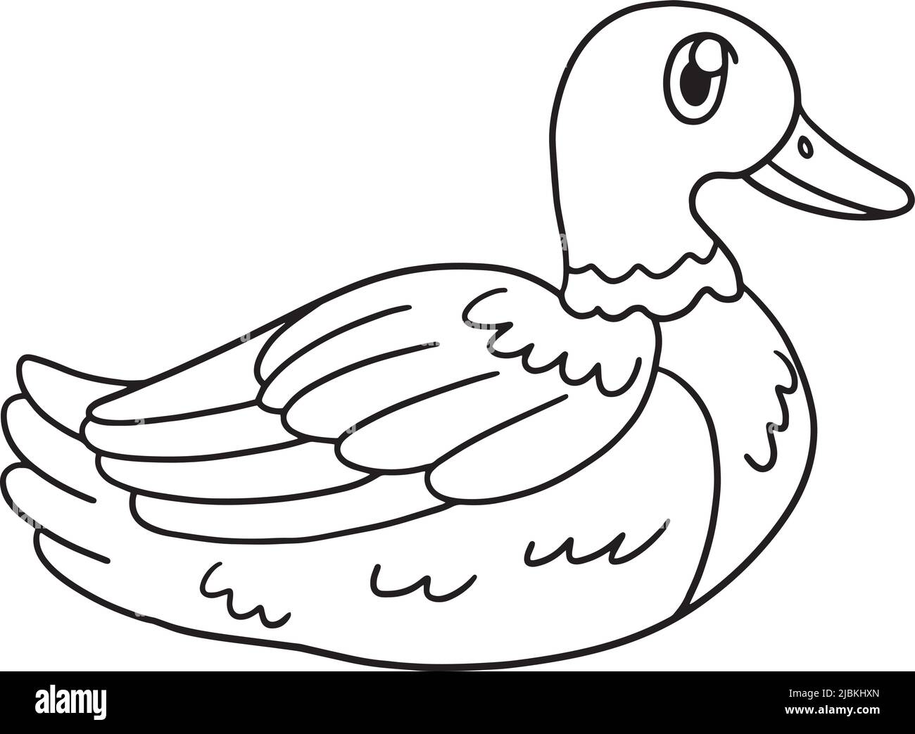 Duck outline cut out stock images pictures
