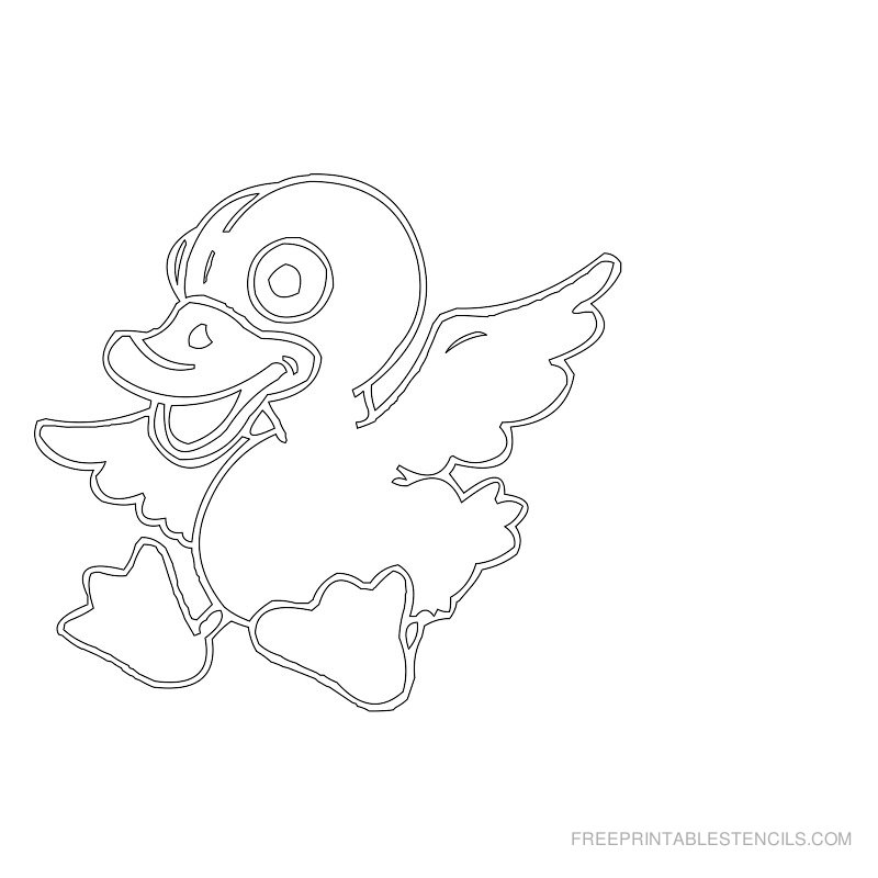 Free printable duck stencils
