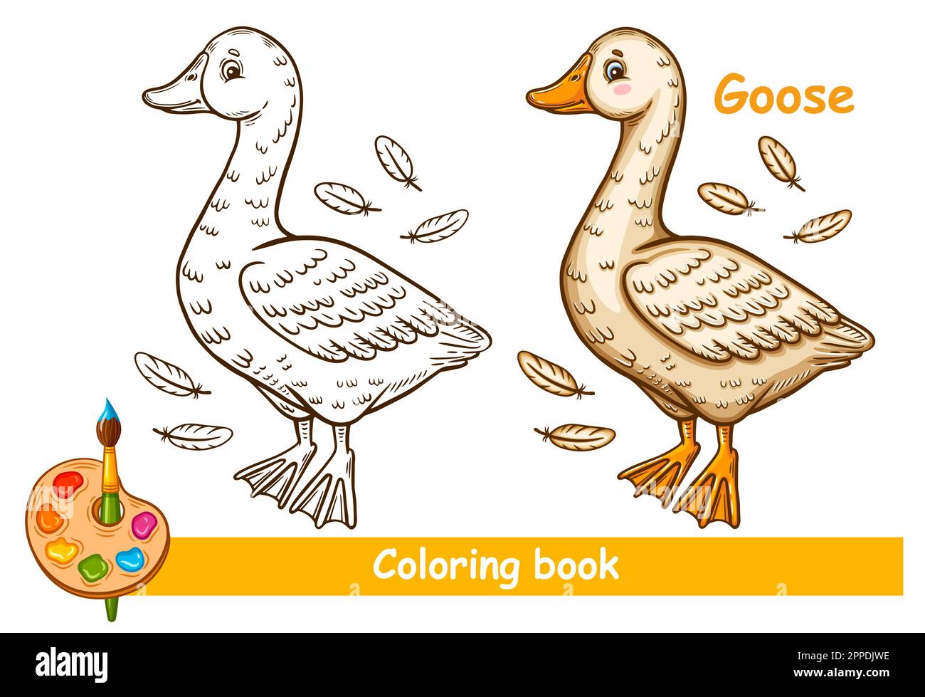 Duck outline cut out stock images pictures