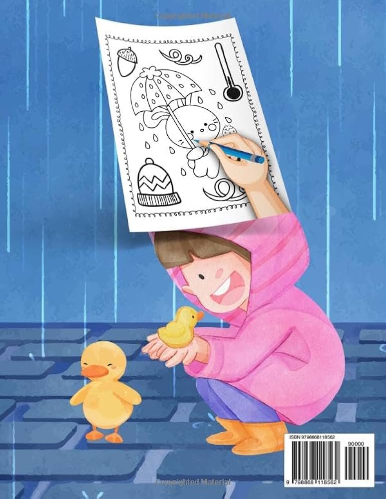 Umbrella loring book cute umbrella loring pages for boys girls ages and years old press aseney books