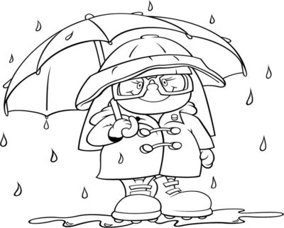 Rain coloring pages duck with umbrella under the page grigorg fall coloring pages coloring pages coloring pages for kids