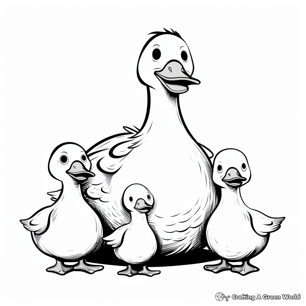 Rubber duck coloring pages