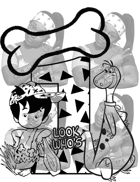 Buy bam bam rubble and dino inspired st birthday coloring sheet online in india