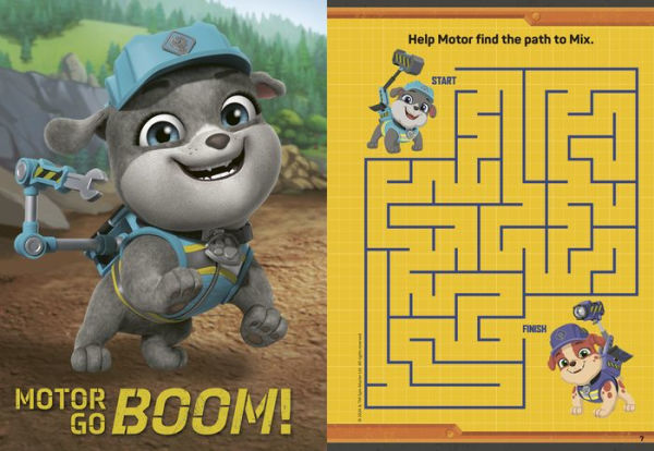 Ready to build paw patrol rubble crew by matt huntley random house paperback barnes noble