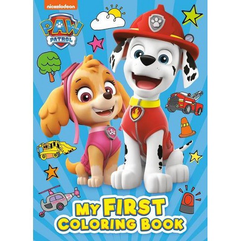 Paw patrol my first coloring book paw patrol
