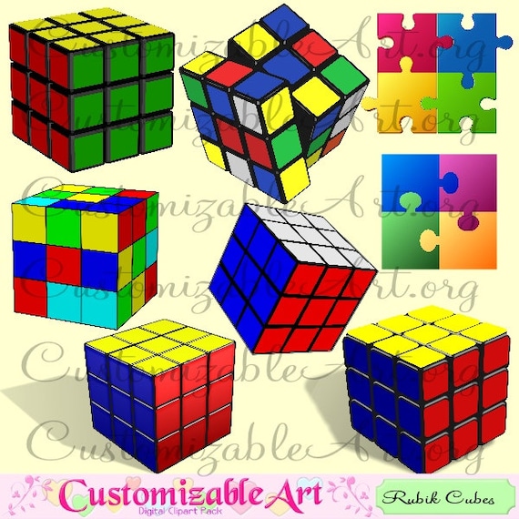 Rubik cube clipart digital magic cube math mathematical jigsaw puzzle game clip art images d bination toy printable colorful graphics