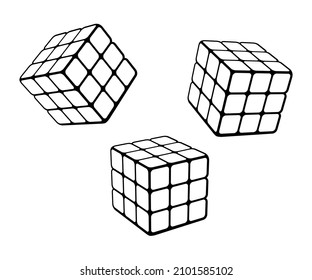 Rubiks cube icon images stock photos d objects vectors