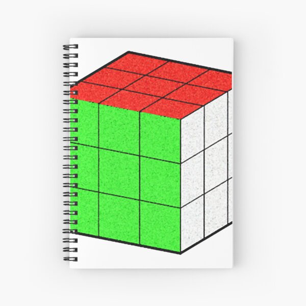 Rubiks cube spiral notebooks for sale