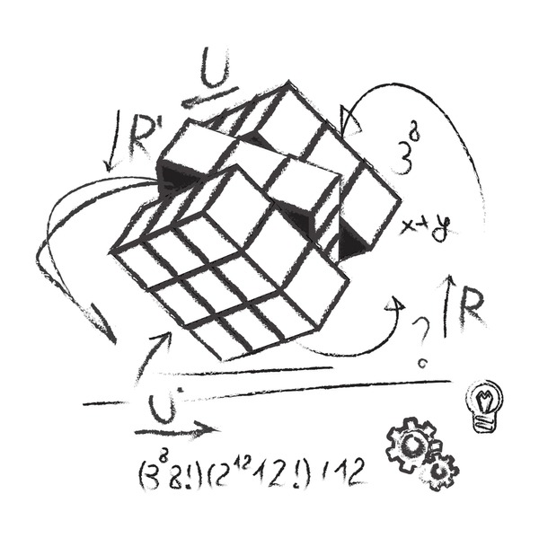 Black rubik royalty