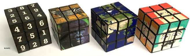 Rubiks cube sticker mods and picture cubes