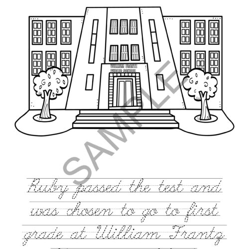 Ruby bridges coloring book