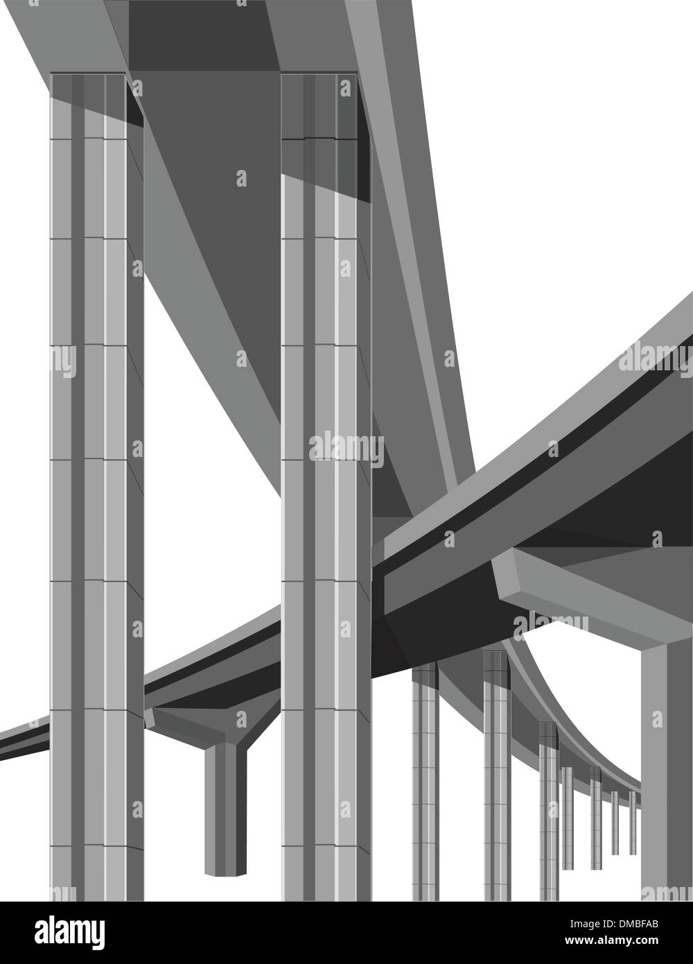 Bridges stock vector images