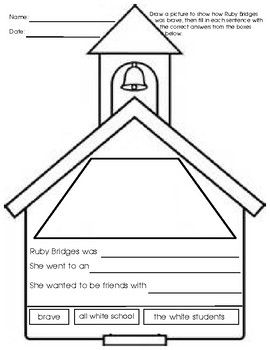 Ruby bridges worksheets ruby bridges kindergarten kids online baby shower
