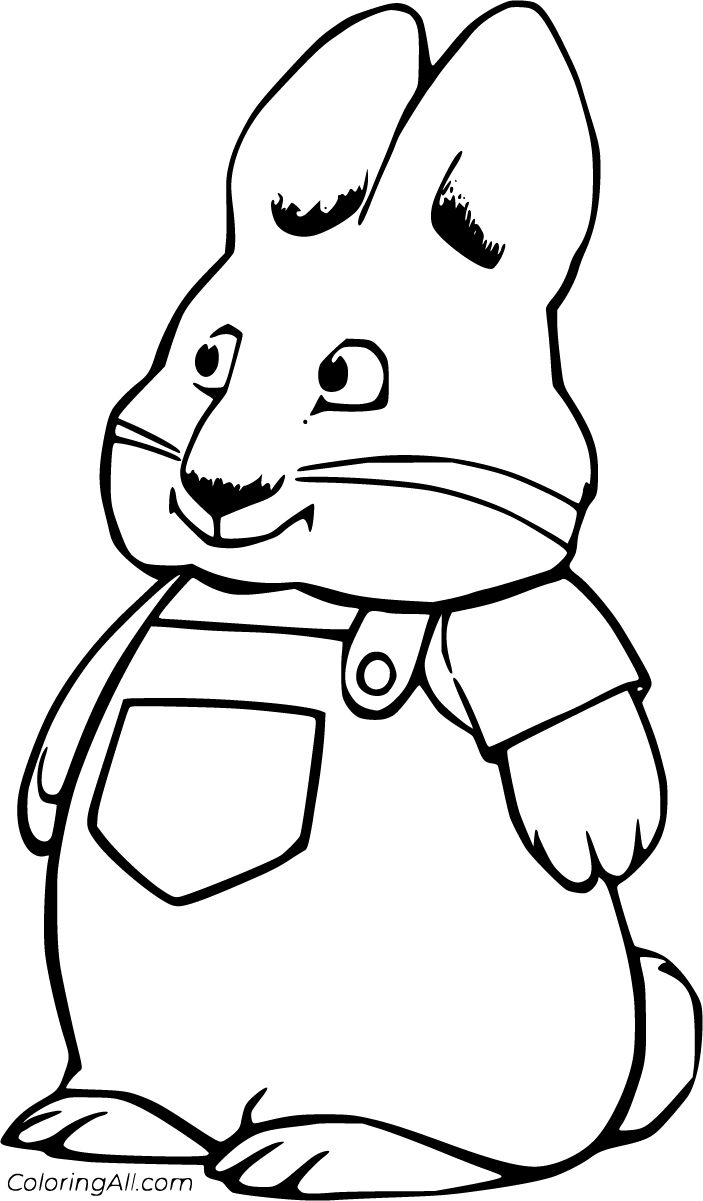 Free printable max and ruby coloring pages in vector format easy to print from any device and automaticaâ max and ruby cartoon coloring pages coloring pages