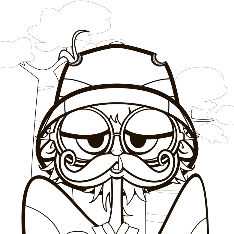 Ruby acnh coloring page