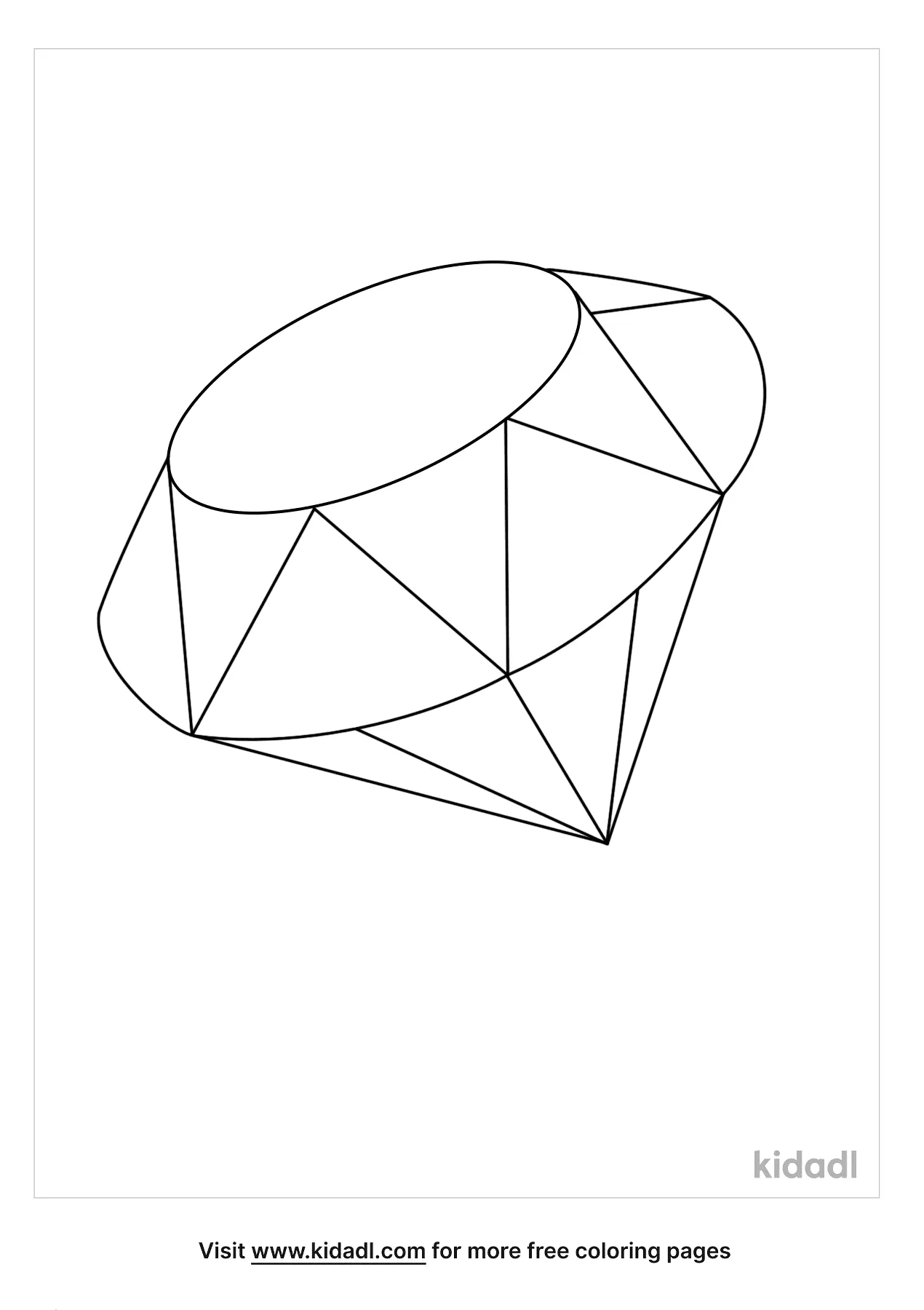 Free ruby stone coloring page coloring page printables