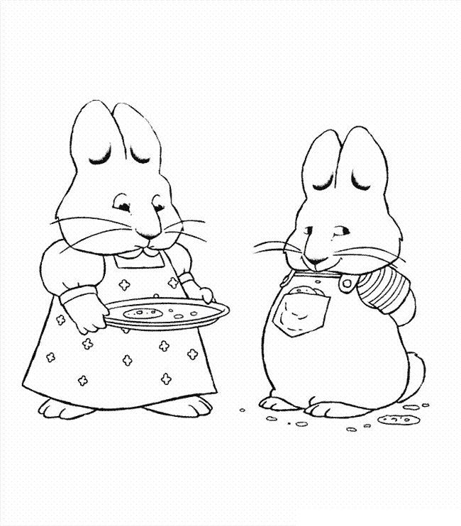 Free printable max and ruby coloring pages for kids max and ruby cartoon coloring pages cute coloring pages