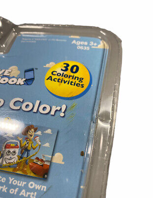 Toy story interactive coloring book connect the dots plug into tv nip