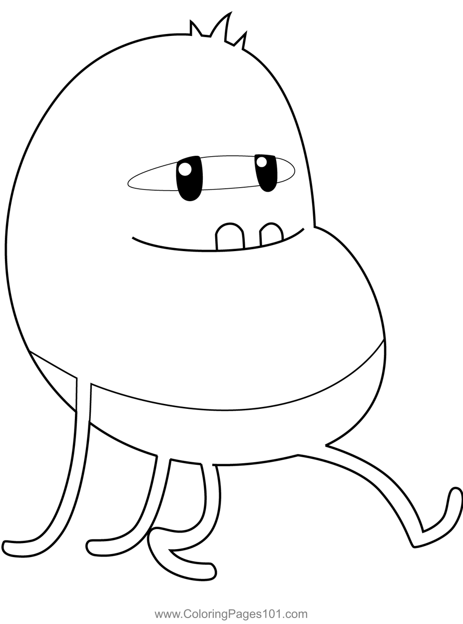 Putz dumb ways to die coloring page for kids