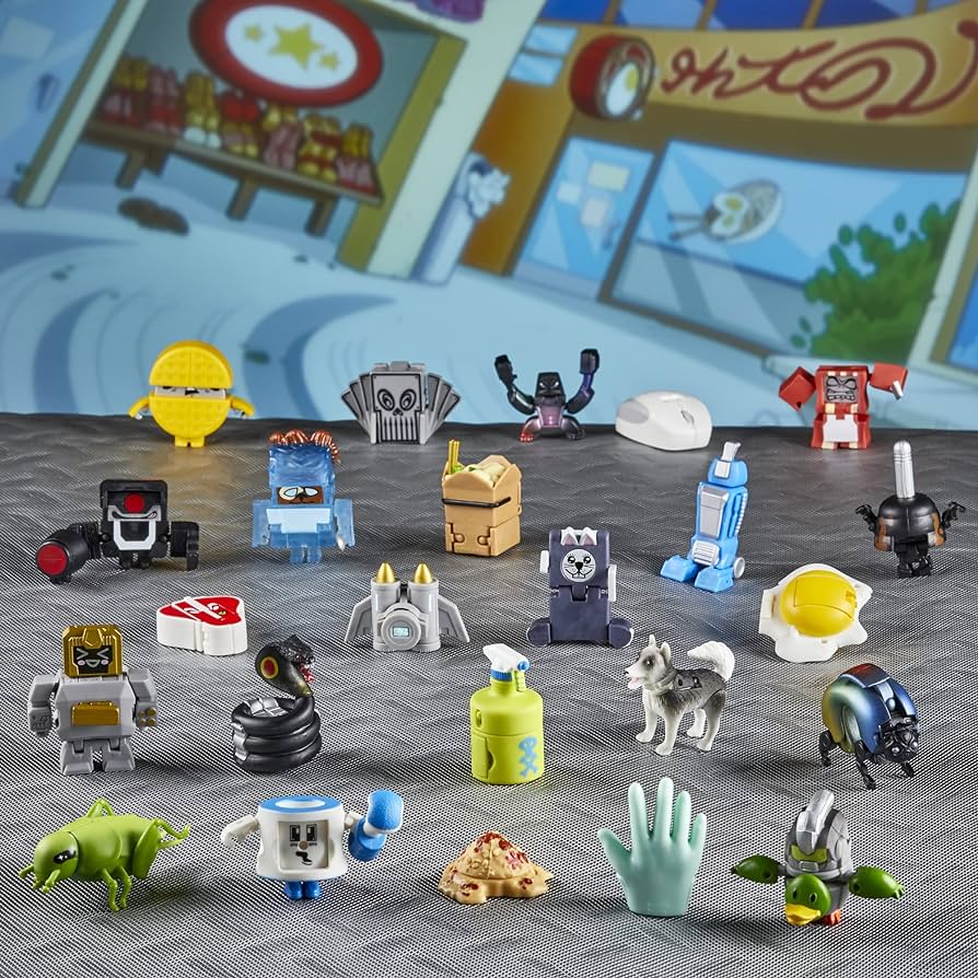 Transformers toys botbots ruckus rally series collectible singles multipack