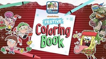 Festive coloring book encyclopedia ia