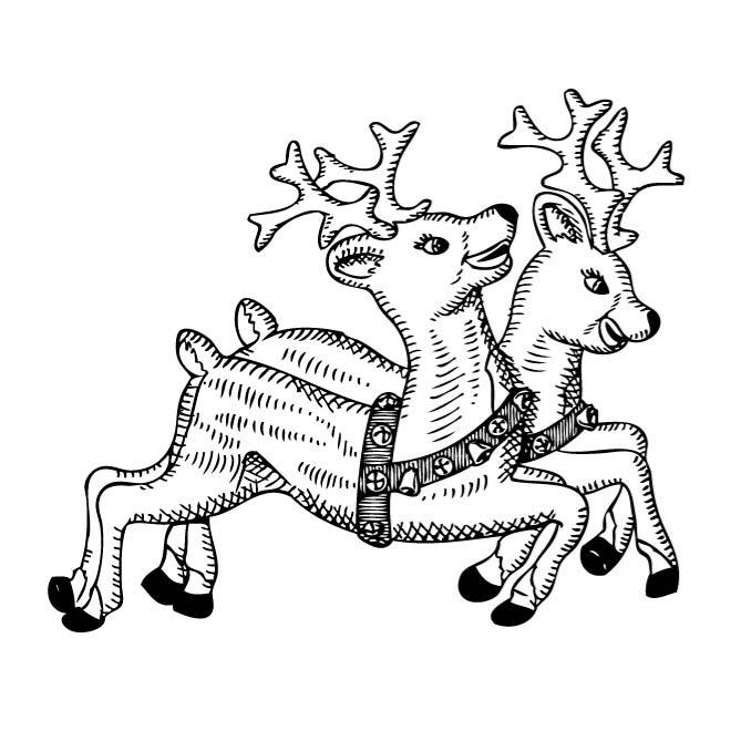 Reindeer clip art image royalty free stock svg vector and clip art