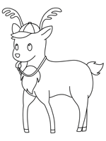 Christmas reindeer pages