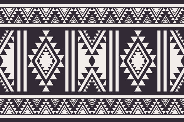 Black and white rug stock illustrations royalty