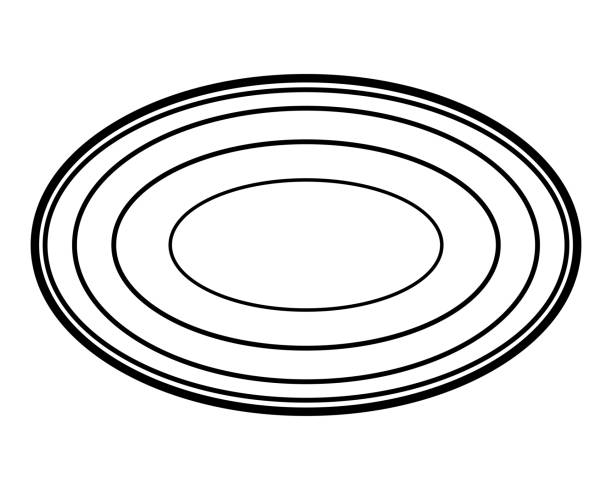 Oval rug stock illustrations royalty