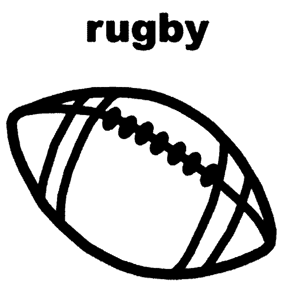 Rugby coloring pages printable for free download