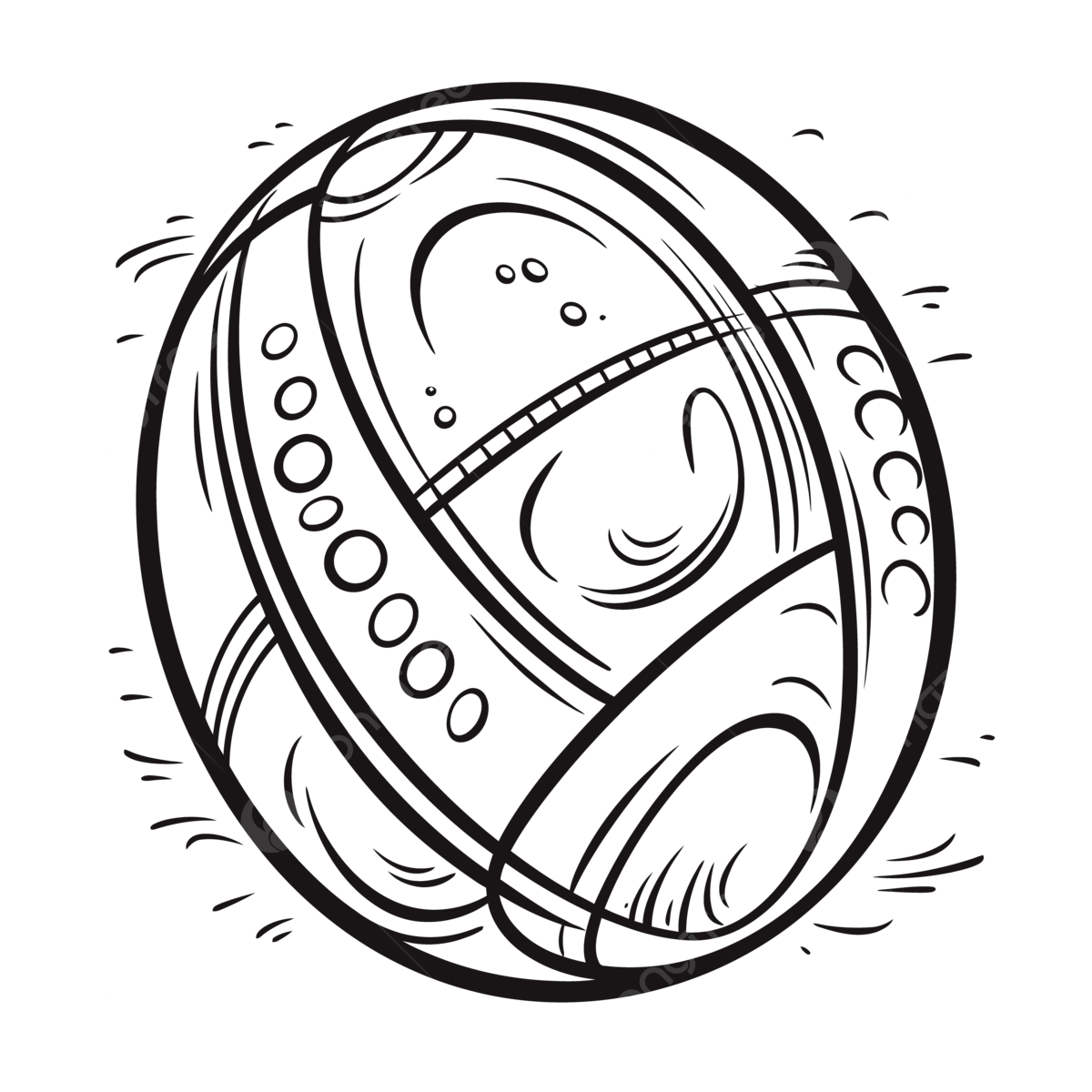 Rugby ball coloring page outline sketch drawing vector rugby ball drawing rugby ball outline rugby ball sketch png and vector with transparent background for free download