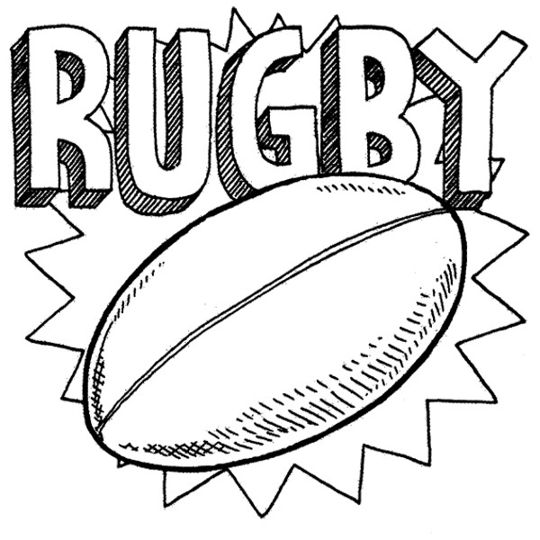 All cotton rugby ball with letters fabric archives