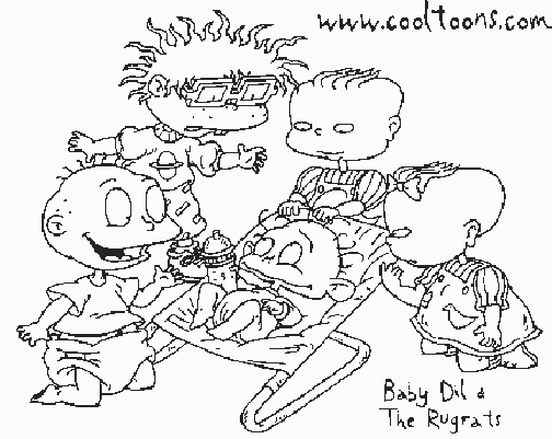 Best rugrats coloring pages for kids