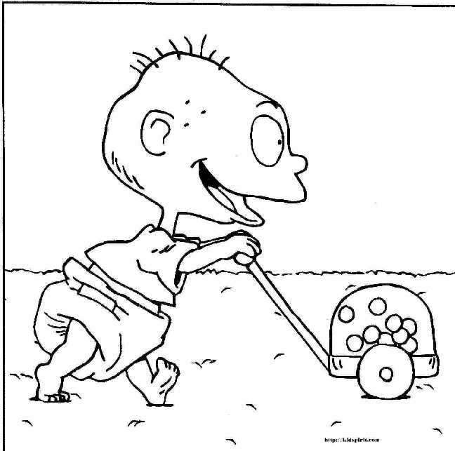 Everything rugrats and all grown up free printable rugrats coloring pages