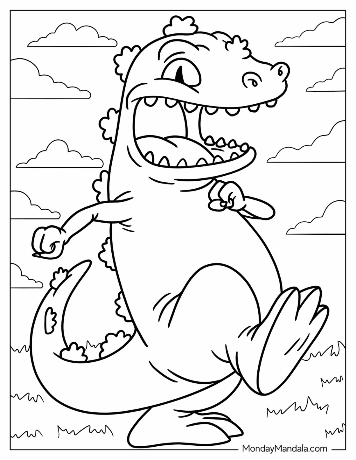 Rugrats coloring pages free pdf printables