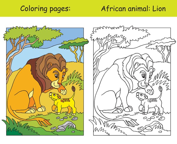 Coloring book pages family home mãs de ilustraciones y dibujos de stock con licencia libres de regalãas