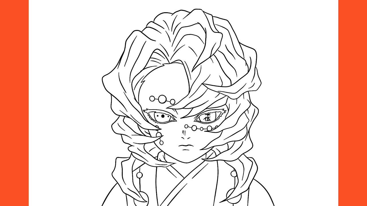 How to draw rui deon slayer